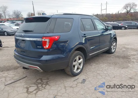 2017 Ford Explorer Xlt z USA, uszkodzony, nr VIN 1FM5K8D8XHGD09407